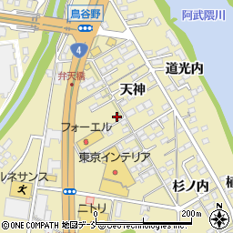 福島県福島市鳥谷野岩田28周辺の地図