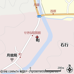 福島県伊達市月舘町月舘町32周辺の地図