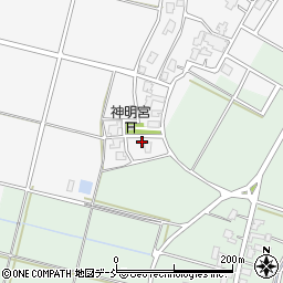 新潟県新潟市西蒲区新谷1214周辺の地図