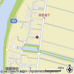 新潟県新潟市南区東萱場349周辺の地図