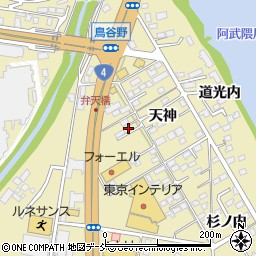 福島県福島市鳥谷野岩田29周辺の地図