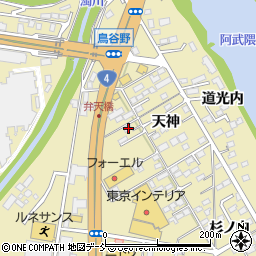 福島県福島市鳥谷野岩田31周辺の地図