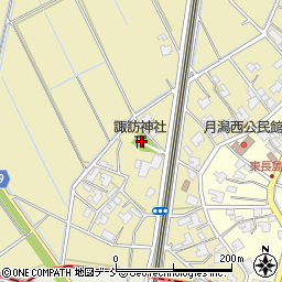 新潟県新潟市南区釣寄302周辺の地図