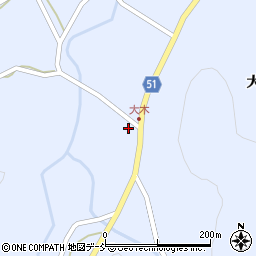 福島県伊達市霊山町上小国相原周辺の地図