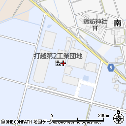 明和工業株式会社　新潟工場周辺の地図
