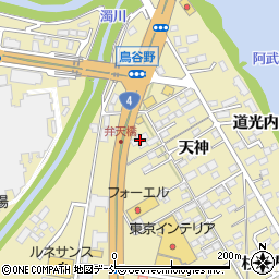 福島県福島市鳥谷野岩田52-1周辺の地図