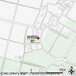 新潟県新潟市西蒲区新谷1220周辺の地図