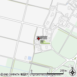 新潟県新潟市西蒲区新谷130周辺の地図