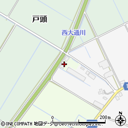 新潟県新潟市南区下道潟3周辺の地図