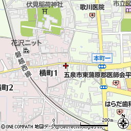 松本材木店周辺の地図