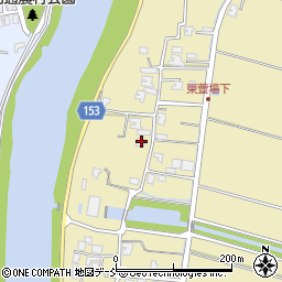 新潟県新潟市南区東萱場122周辺の地図