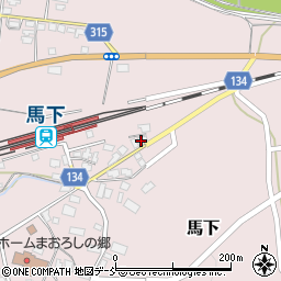 新潟県五泉市馬下1531周辺の地図
