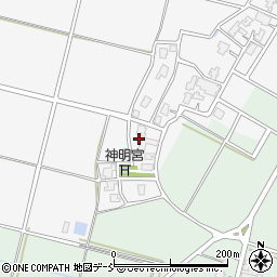 新潟県新潟市西蒲区新谷1221周辺の地図