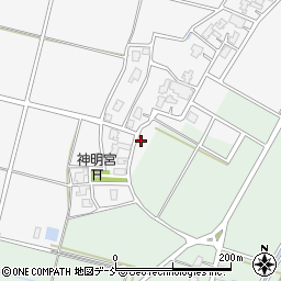 新潟県新潟市西蒲区新谷314周辺の地図