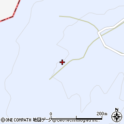 福島県伊達市霊山町上小国谷沢70周辺の地図