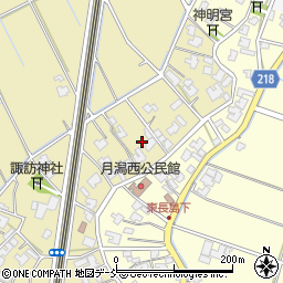 新潟県新潟市南区釣寄785-1周辺の地図