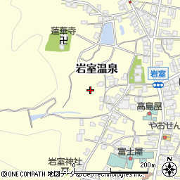 新潟県新潟市西蒲区岩室温泉周辺の地図