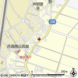 新潟県新潟市南区東長嶋102周辺の地図