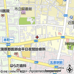 岩村商店周辺の地図