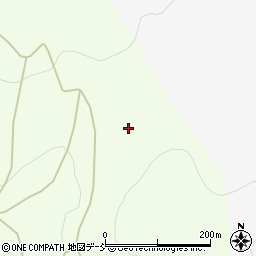 福島県福島市渡利笹峠周辺の地図