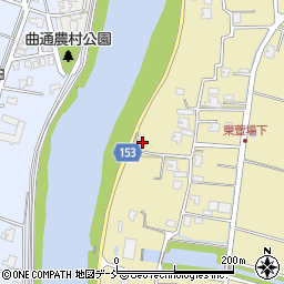 新潟県新潟市南区東萱場131周辺の地図