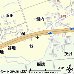 福島県福島市佐倉下台18-8周辺の地図
