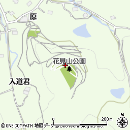 福島県福島市渡利五郎山周辺の地図