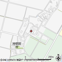 新潟県新潟市西蒲区新谷1135周辺の地図