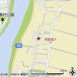 新潟県新潟市南区東萱場263周辺の地図