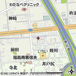 福島県福島市成川六反田33-8周辺の地図