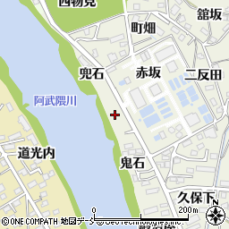 福島県福島市小倉寺兜石9周辺の地図