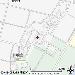 新潟県新潟市西蒲区新谷1133周辺の地図