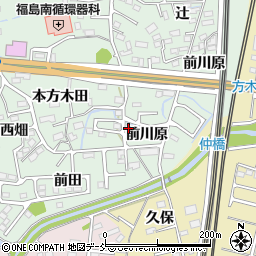 福島県福島市方木田前川原31周辺の地図