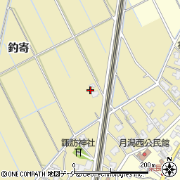 新潟県新潟市南区釣寄436周辺の地図