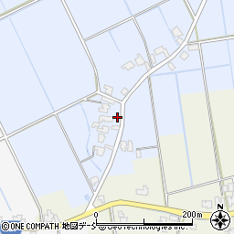 新潟県新潟市南区蔵主72周辺の地図