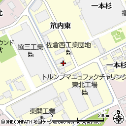 福島県福島市上名倉文地周辺の地図