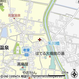新潟県新潟市西蒲区岩室温泉227周辺の地図
