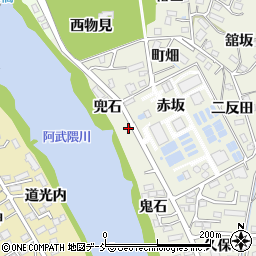 福島県福島市小倉寺兜石11-5周辺の地図