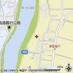 新潟県新潟市南区東萱場144周辺の地図