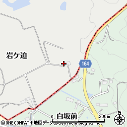 福島県相馬市赤木岩ケ迫周辺の地図