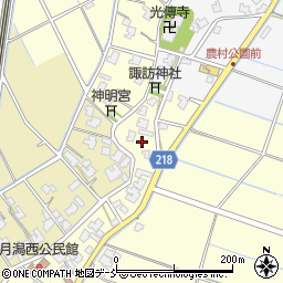 新潟県新潟市南区東長嶋111周辺の地図