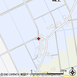 新潟県新潟市南区蔵主167周辺の地図