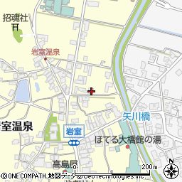 新潟県新潟市西蒲区岩室温泉187周辺の地図