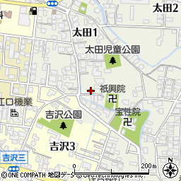 成沢音楽教室周辺の地図