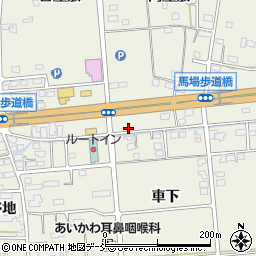 東北自動車販売福島１号店周辺の地図