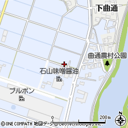 新潟県新潟市南区上曲通542周辺の地図