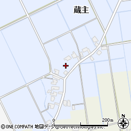 新潟県新潟市南区蔵主121周辺の地図