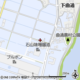 新潟県新潟市南区上曲通543周辺の地図