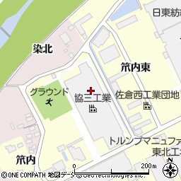 福島県福島市佐倉下光寿院前周辺の地図