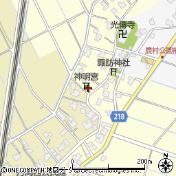 新潟県新潟市南区釣寄新75周辺の地図